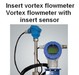 Vortex shedding flowmeter