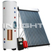 Split heat pipe pressurized solar water heater