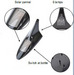 Solar shark-fin Rear-end-protected warning  lamp (general type) 