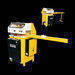 AUTOMATIC PVC and ALUMINIUM PROFILES 1 HEAD MITRESAW MACHINE