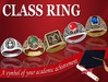 College rings, School rings, Graduation rings, Rings