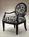 Zebra Print Accent Chair