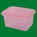 Plastic storage bin