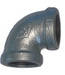 Galvanized malleable iron pipe fitting elbow