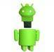 Cheapest price factory produce Android robot shape usb flash memory