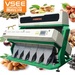 Color sorter for rice, grain, nuts, tea, platics, Dehydrated vegetables