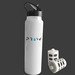 Portable BPA-free stainless steel filter water bottle