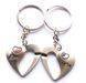 2011 New Fashion Couple Keychain with Beautiful Design, for Lovers