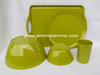 Factory OEM 100% melamine dinneware tableware plate bowl tray cup