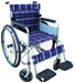 E-1 economic wheelchair, manual steel wheelchair for disable
