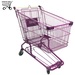 Supermarket shopping trolley cart roll container