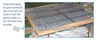 Wooden slat bed base