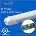 UL T8 tube 1200mm led t8 tube with high quality