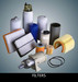 Spin on Oil Filter and Fuel Filter, Car filters, Auto Filters, Fleetguard