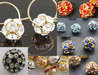 Handmade jewelry accessories ribbon chain glass beads findings tool