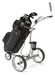 Noble 007E electrical stainless steel golf trolley