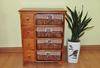 Wooden chests & cabinets  with rushes basket