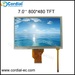 7.0 inch 800x480 TFT LCD MODULE with resistive touchscreen CT070BPL17