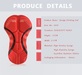 Cycling pad and cycling gel pad bike padded for shorts and cycling pad
