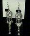 Marcasite Style Dangle Earrings