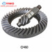 Drive axle spiral bevel gear corwn wheel pinion gear ring pinion set