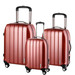 Fashion and light weight PP luggage with Zipper Close-PPL05