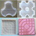 Plastic moulds for making paving blocks