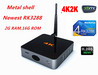 Newest RK3288 4k HD Android tv box 2G RAM,16G ROM with metal shell
