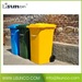 Plastic dustbins with 4 wheels and 2 wheels