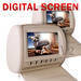 2x9' Headrest Monitor DVD Player headrest dvd player digital screen