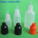 Plastic dropper bottles