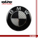 4pcs Aluminum steering wheel logo sticker for BMW Car
