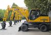 BAODING Small Excavator Machine BD90 wheel/crawler excavator