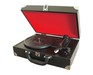 USB Turntable Player in briefcase with built-in speakers