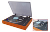 USB Turntable Player in briefcase with built-in speakers