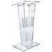 Acrylic lectern