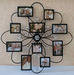 Exquisite Iron Crafts of Flower-shaped Photo Flower