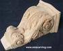 Architectural wood carvings for furniture and cabinet decorations.