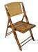 Bamboo folding chairs & tables