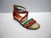 Comfortable fashion into color flat sandals560-25