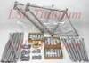 Titanium bicycle frame and part