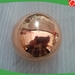 Christmas ornament ball outdoor decoration copper ball brass ball