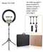 18 inch ring light LED Video Light with tripod stand
