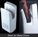 Air towel, jet hand dryer, high speed, CE CB approval