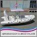 Rigid Inflatable boat, leisure boat, pvc boat, hypalon boat, tender CE