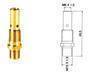 Welding parts including contact tip, tip adaptor, head assembly