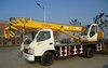 Good quality telescopic boom 7ton truck crane with LN4D27E3 Engine
