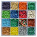 Colored epdm granules