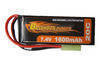 Lipo battery pack 1600mAh for Airsoft gun
