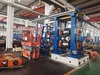 High-frequency longitudinal welded pipe production line